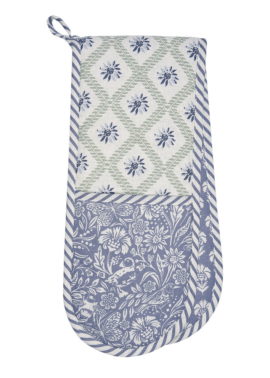 Ulster Weavers Coastal Treasures Blue Double Oven Glove