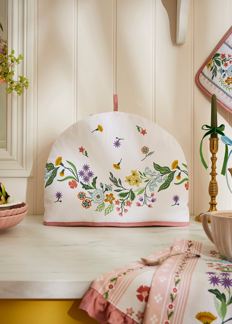 Ulster Weavers Petals & Prose Pink Tea Cosy