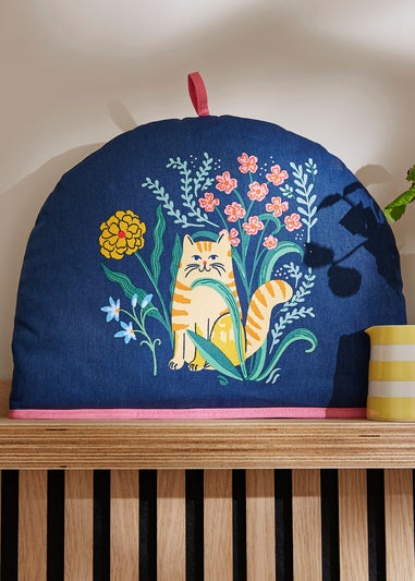Ulster Weavers Marmalade Meadow Navy Tea Cosy