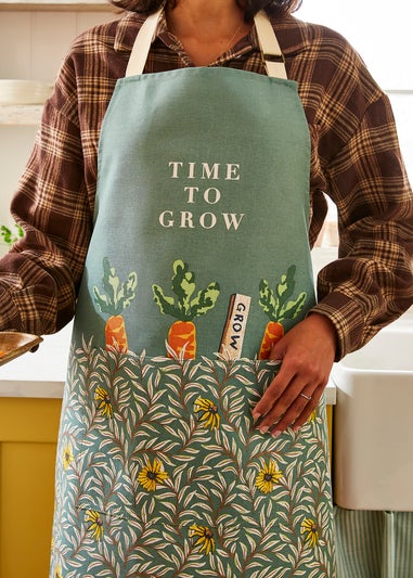 Ulster Weavers Time to Grow Green Apron - Cotton