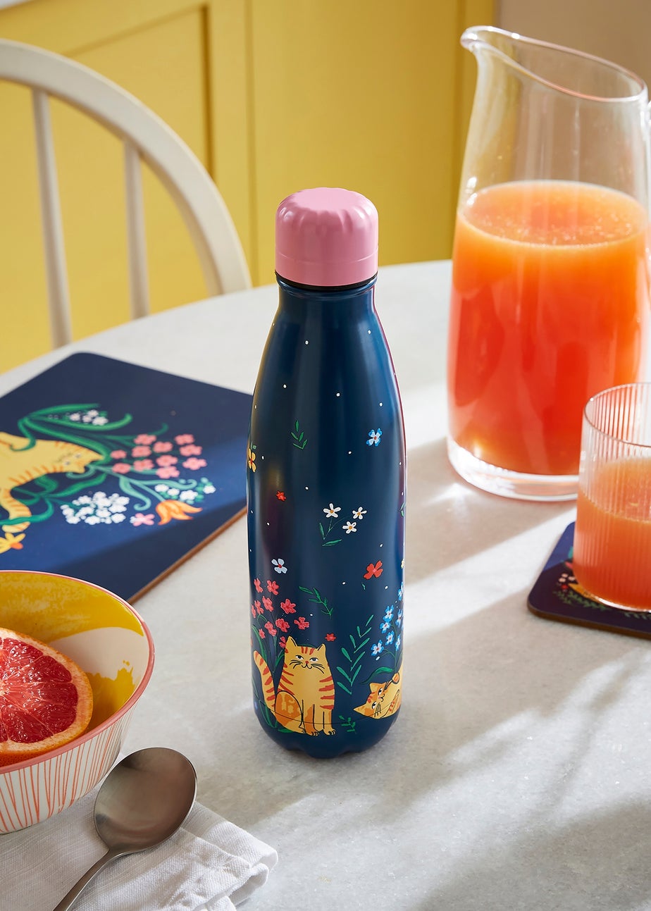 Ulster Weavers Marmalade Meadow Navy Water Bottle