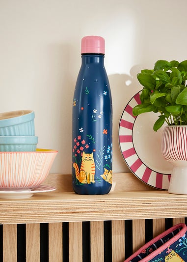 Ulster Weavers Marmalade Meadow Navy Water Bottle