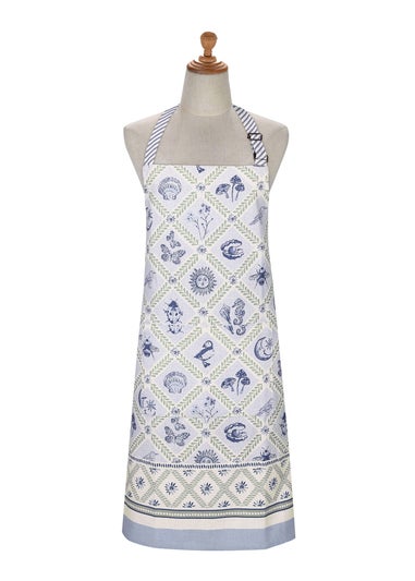 Ulster Weavers Coastal Treasures Blue Apron - Cotton