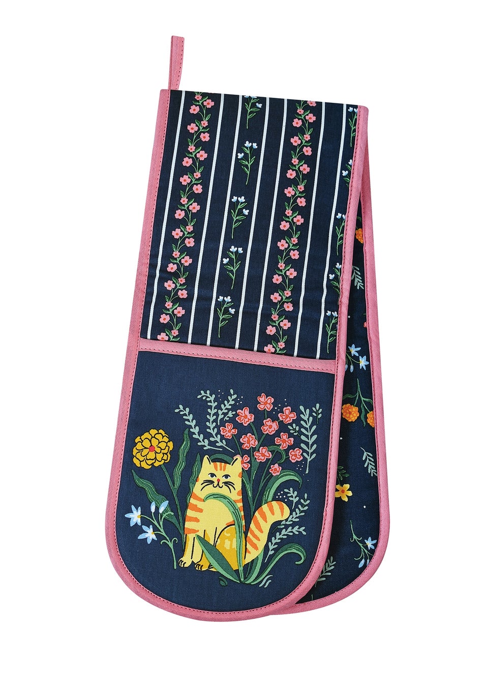 Ulster Weavers Marmalade Meadow Navy Double Oven Glove