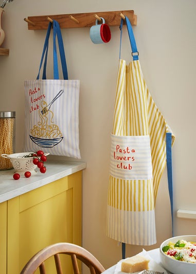 Ulster Weavers Pasta Lovers Club Yellow Apron - Cotton