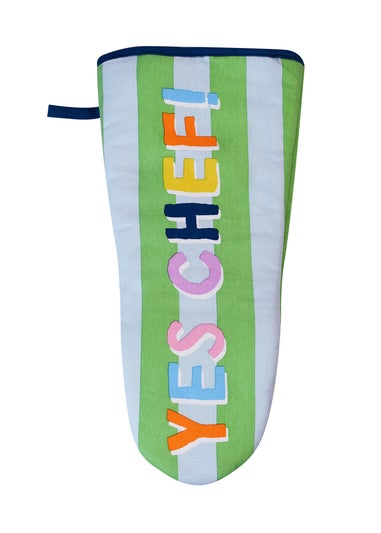 Ulster Weavers Yes Chef Multi Colour Gauntlet Oven Glove