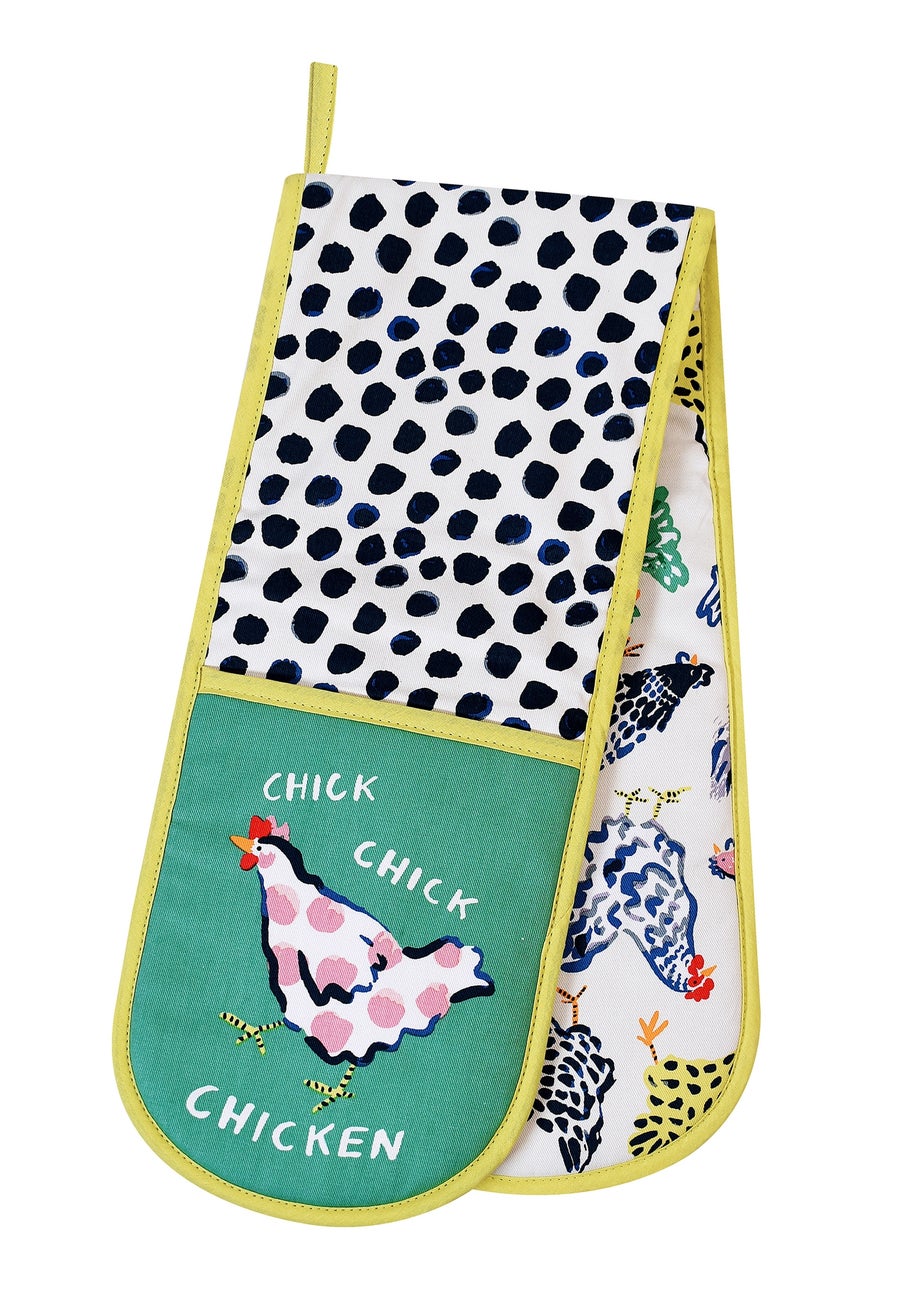 Ulster Weavers Chick Chicken Yellow Double Oven Glove