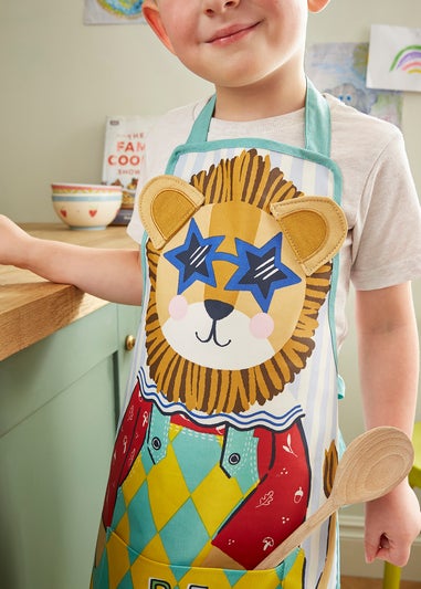 Ulster Weavers Leon Lion Multi Colour Apron - PVC - Kids