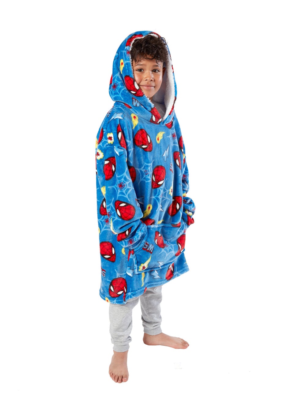 Disney's Spider-Man Hooded Fleece Blanket