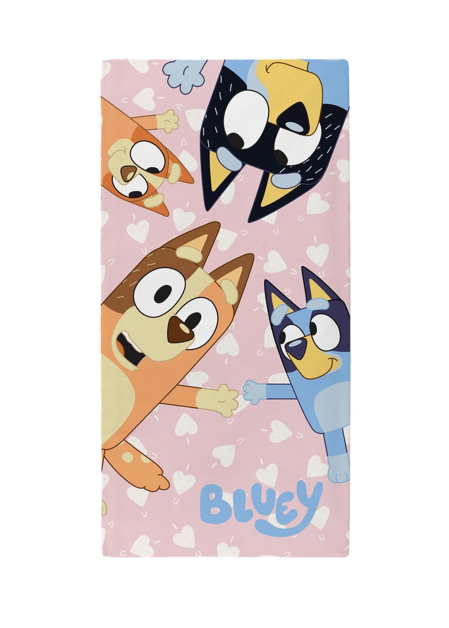 Bluey Pink Towel