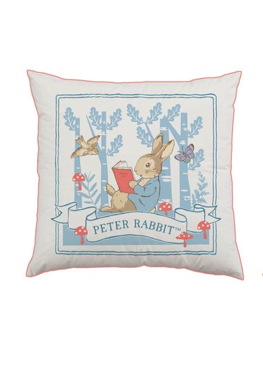 Peter Rabbit White Cushion