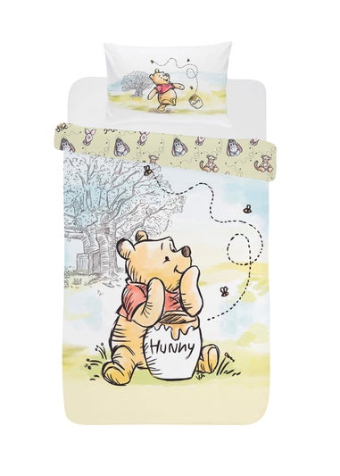 Disney's Winnie The Pooh White Duvet Set