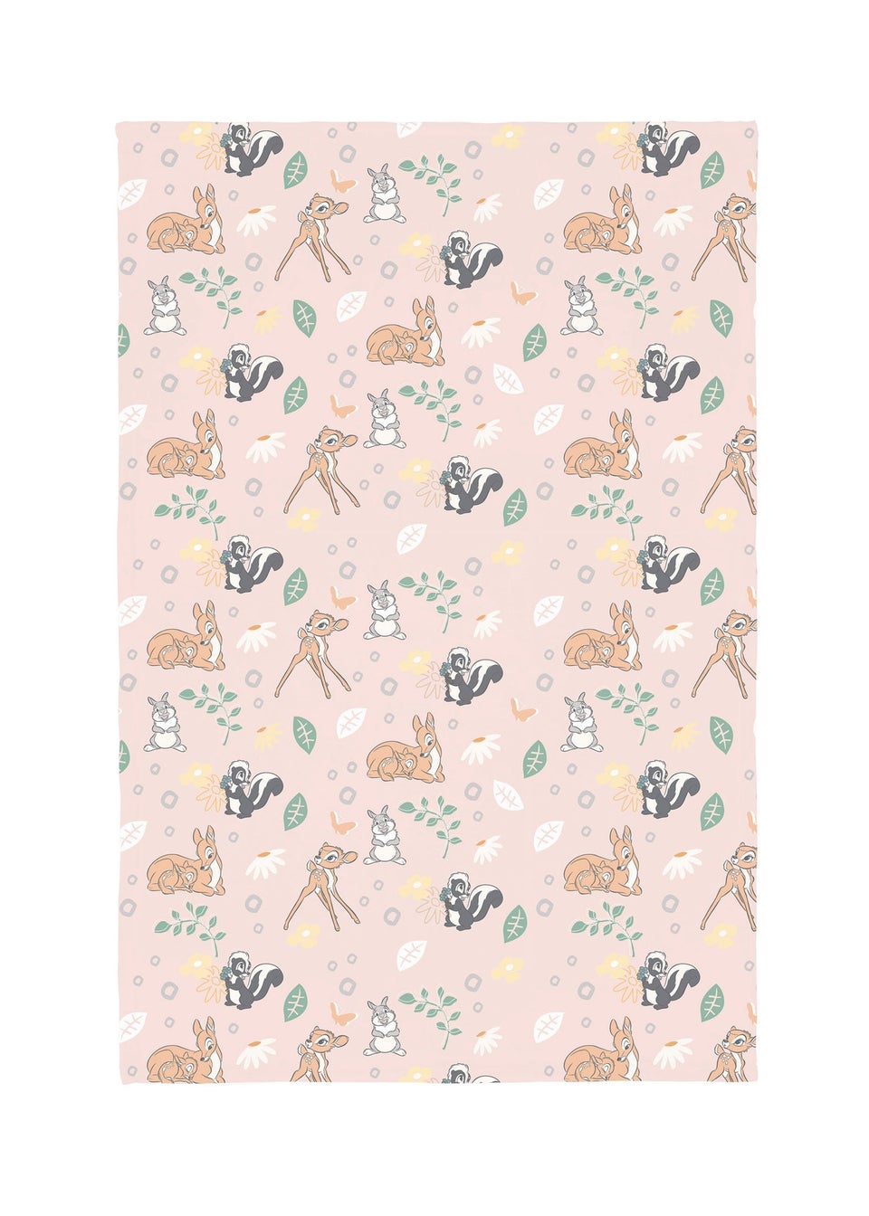 Disney's Bambi Floral Blanket