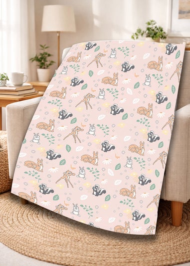 Disney's Bambi Floral Blanket