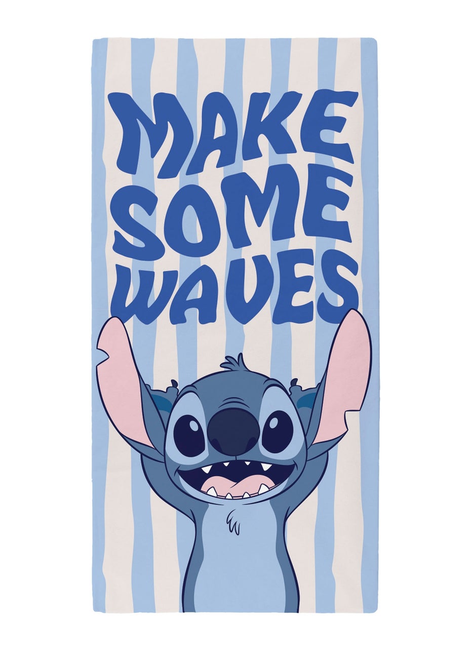 Disney's Stitch Striped Towel