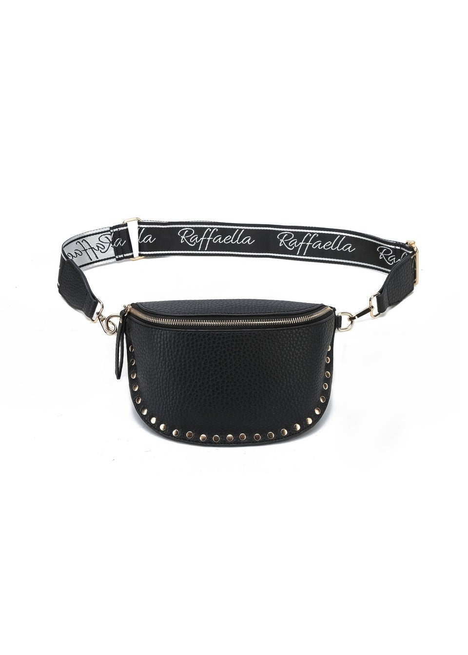 Raffaella Black Sling Crossbody Bag