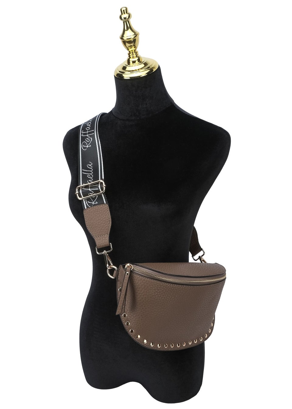 Raffaella Mokka Sling Crossbody Bag