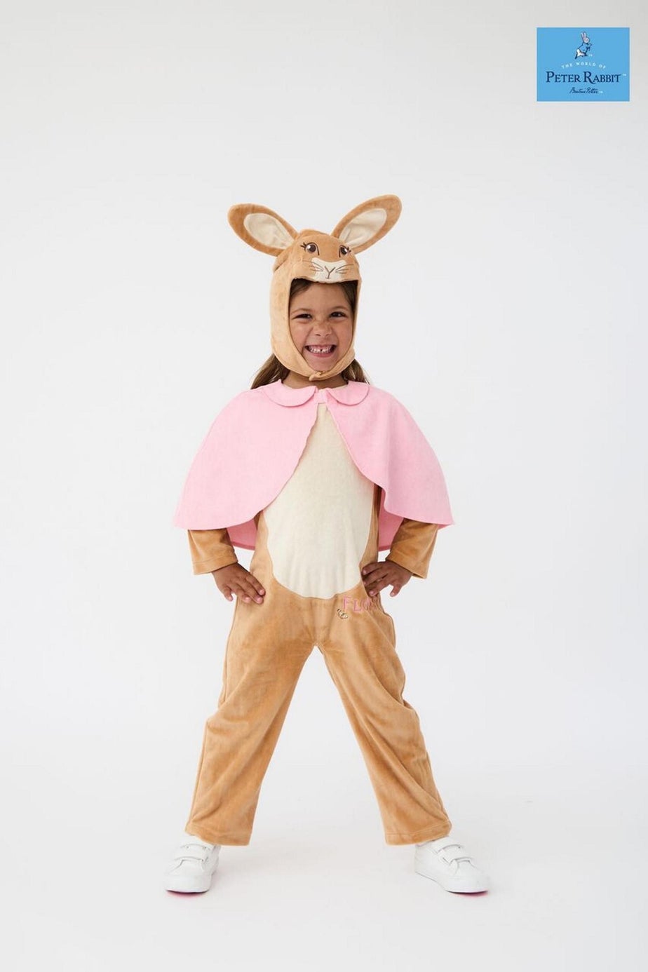 Vanilla Underground Peter Rabbit Kids Multicolour Flopsy Bunny Costume (3 - 8 Years)