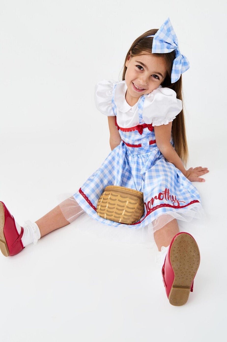 Vanilla Underground Dorothy Kids Blue Dress With Accessories (3-10 Years)