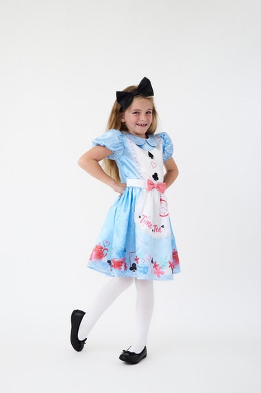 Vanilla Underground Kids Blue Wonderful Alice Costume (3-10 Years)