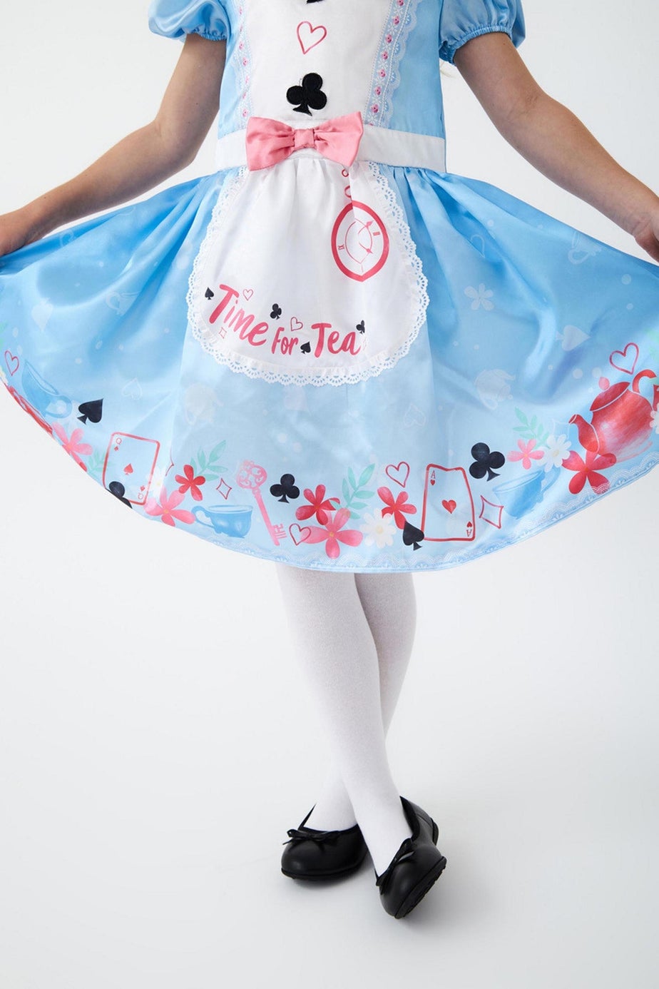 Vanilla Underground Kids Blue Wonderful Alice Costume (3-10 Years)