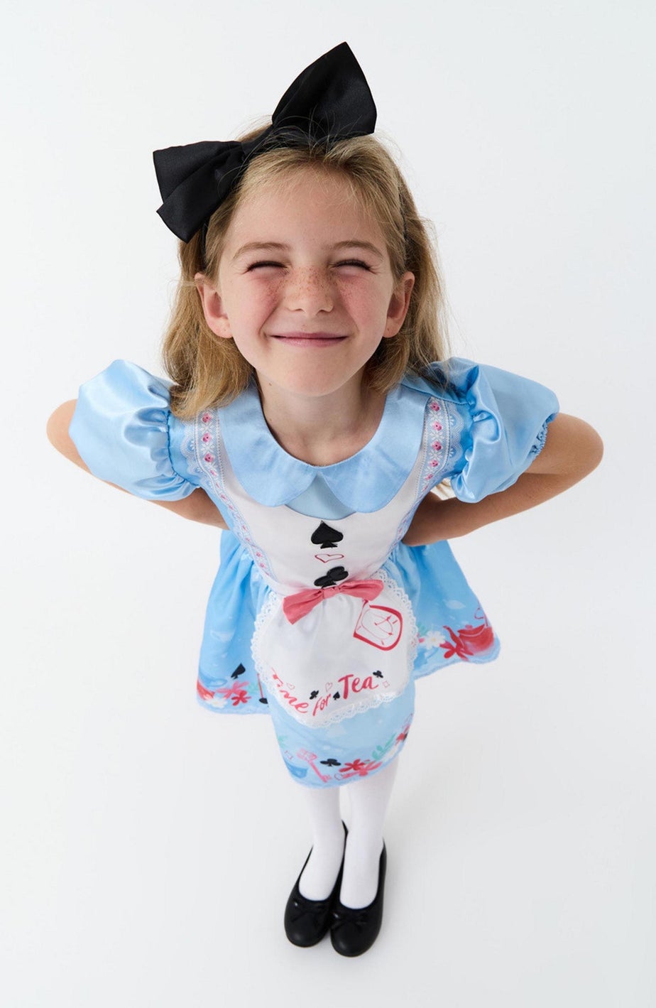Vanilla Underground Kids Blue Wonderful Alice Costume (3-10 Years)