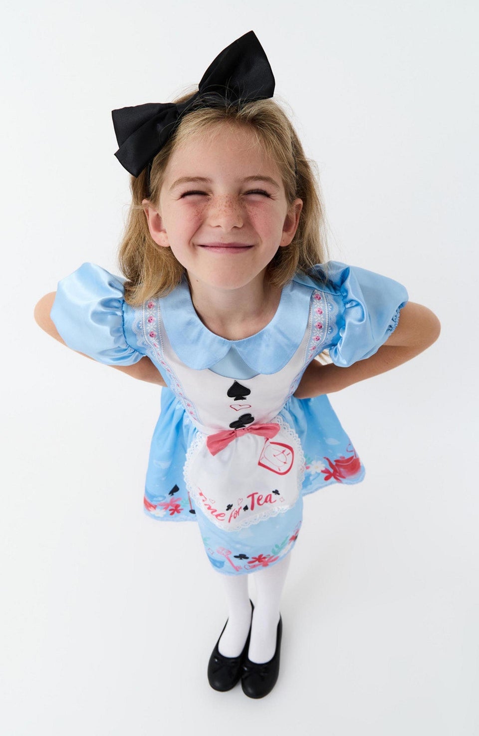 Vanilla Underground Kids Blue Wonderful Alice Costume (3-10 Years)