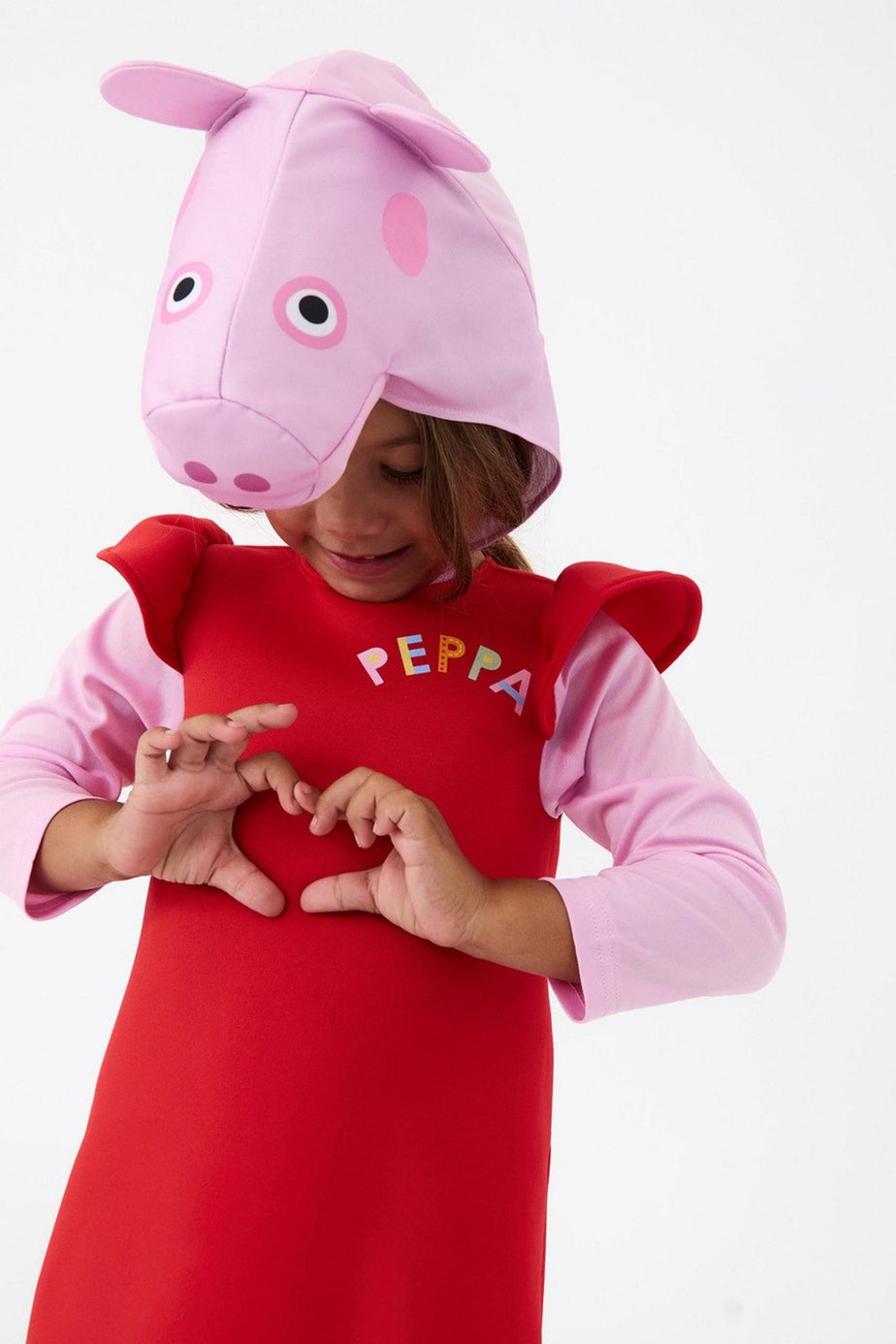 Vanilla Underground Kids Red Peppa Pig Costume (2 - 6 Years)