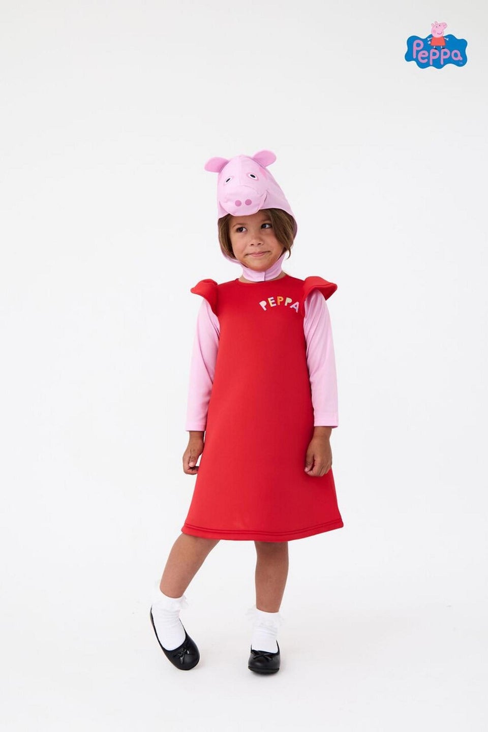 Vanilla Underground Kids Red Peppa Pig Costume (2 - 6 Years)