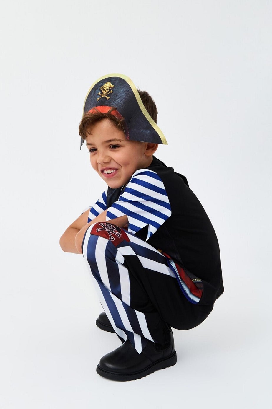 Vanilla Underground Kids Multicoloured Fearsome Pirate Boys Costume (3 - 10 Years)