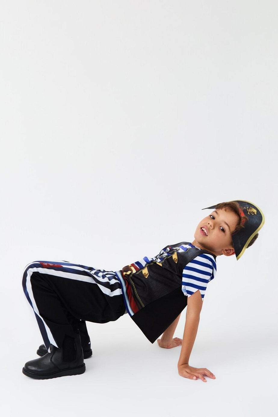 Vanilla Underground Kids Multicoloured Fearsome Pirate Boys Costume (3 - 10 Years)