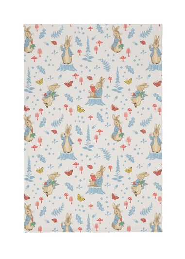 Peter Rabbit Floral Blanket
