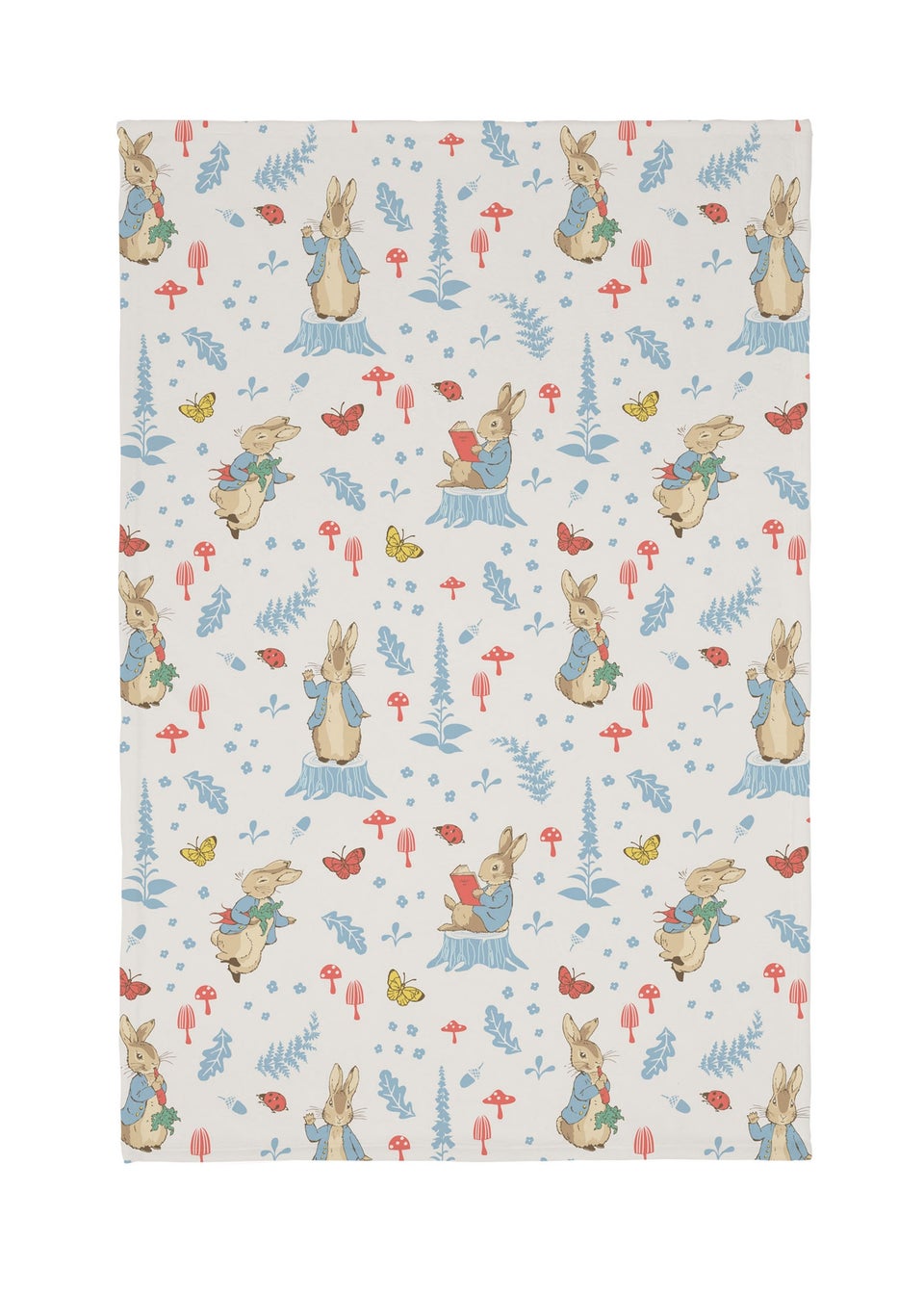 Peter Rabbit Floral Blanket