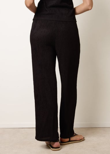 Blue Vanilla Black Wide Leg Trousers