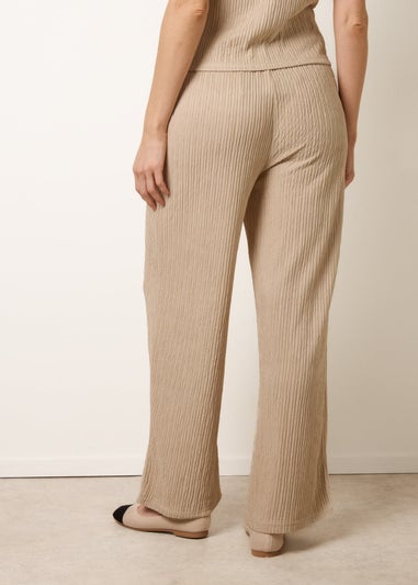 Blue Vanilla Stone Wide Leg Trousers