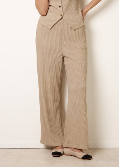 Blue Vanilla Stone Wide Leg Trousers