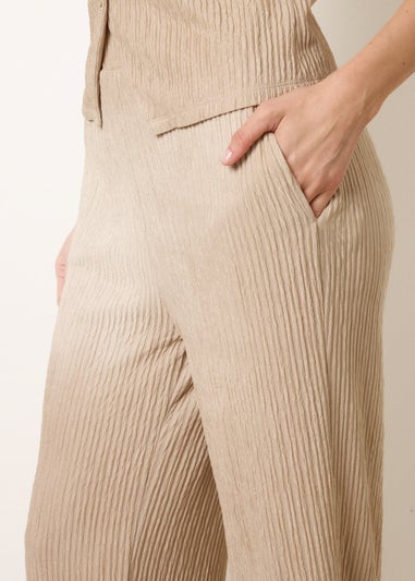 Blue Vanilla Stone Wide Leg Trousers