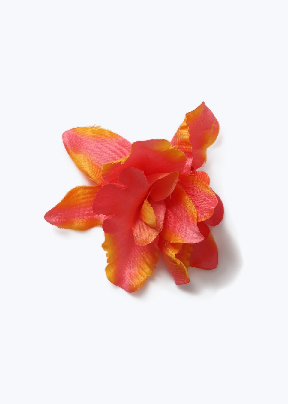 Muse Orange Flower Claw Clip