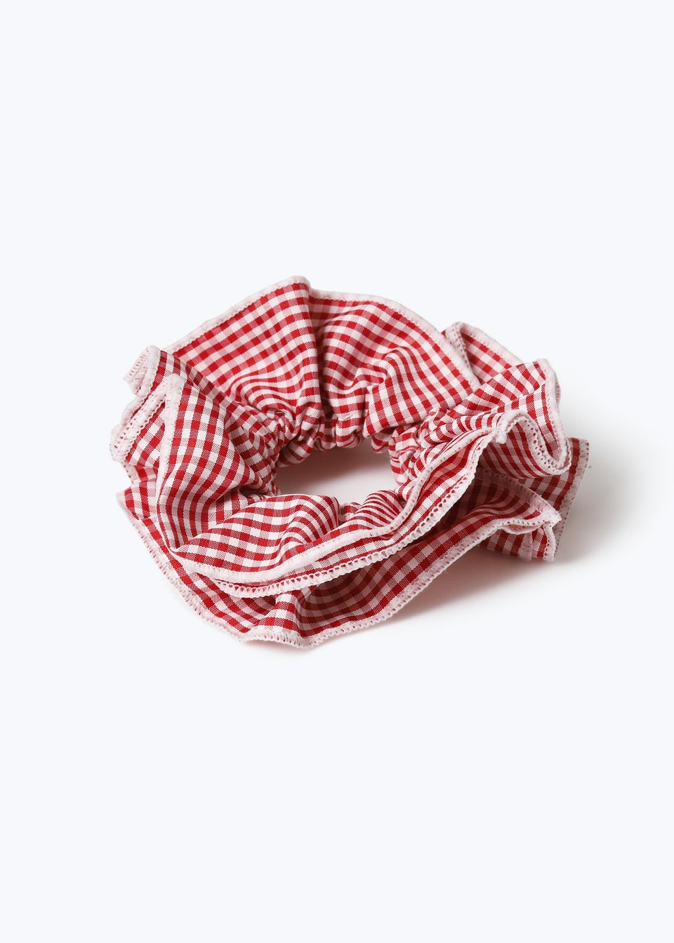 Muse Girls Red Gingham Scrunchie