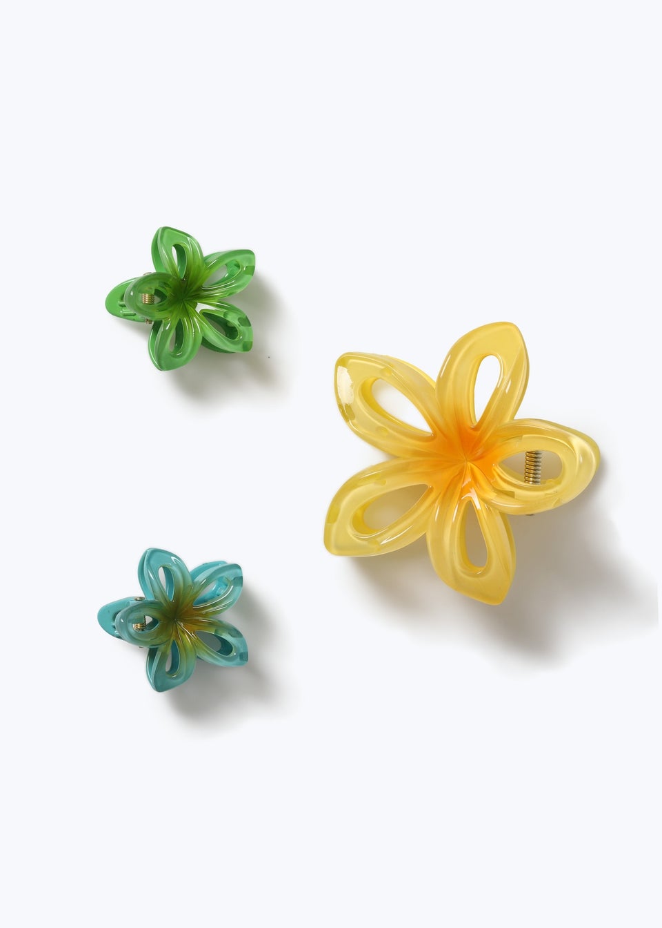 Muse Pastel Multicoloured Flower Hair Clips