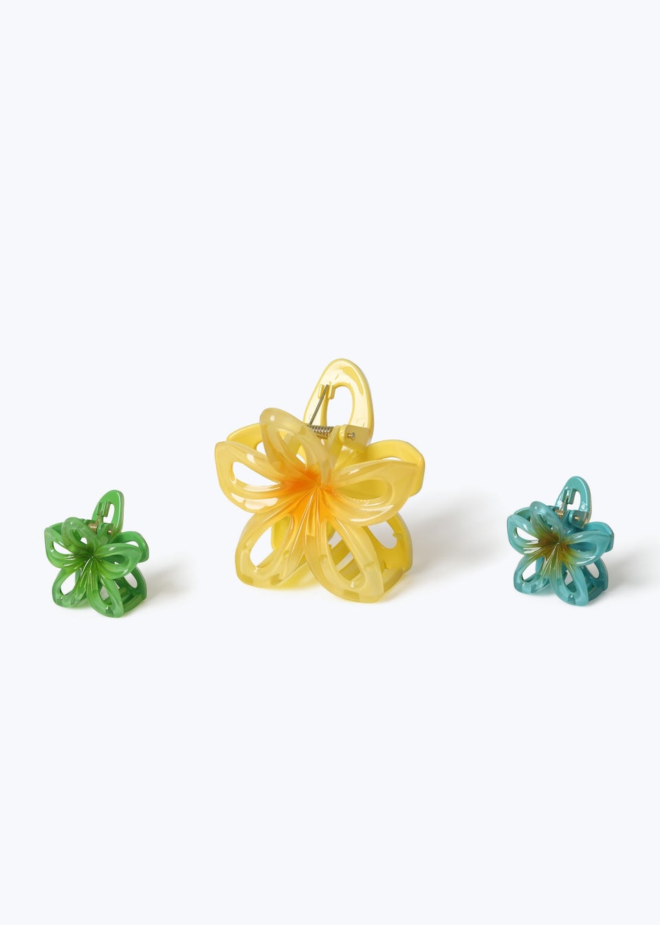 Muse Pastel Multicoloured Flower Hair Clips