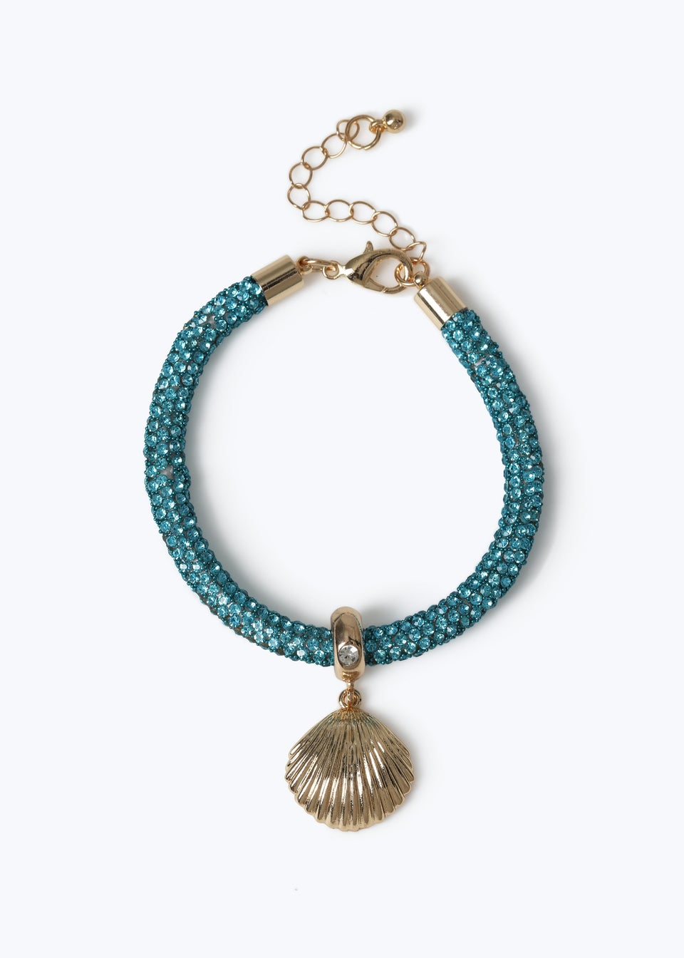 Muse Blue Jelly Shell Bracelet