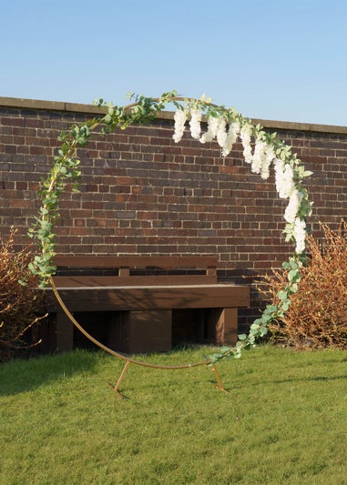 Scottish Everlastings Gold Round Arch Frame (1.8m)