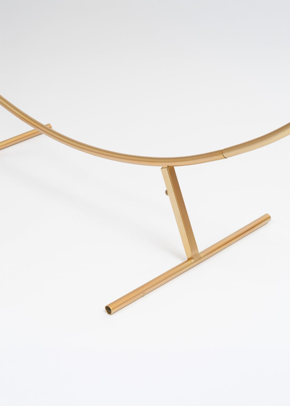 Scottish Everlastings Gold Round Arch Frame (1.8m)