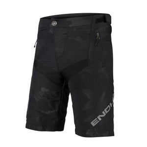 Kid's MT500JR Short with Liner - Black Camo - 9-10yrs