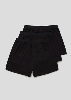 3 Pack Loose Fit Boxers Matalan