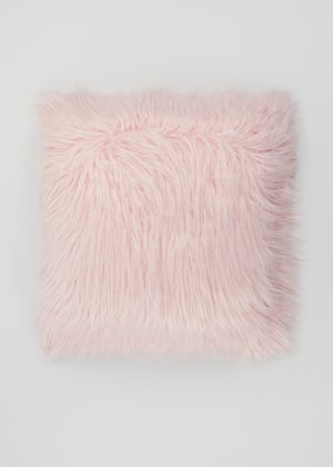 Matalan faux fur cushion top
