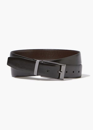 Black Reversible Smart Belt Matalan