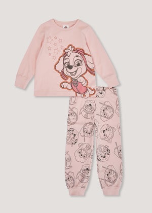 Unisex Pink Paw Patrol Skye Pyjama Set 9mths 6yrs Matalan