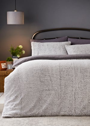 Silent night teddy fleece duvet outlet
